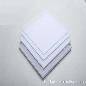크리미한 백색광 디퓨저 시트 폴리카보네이트 패널